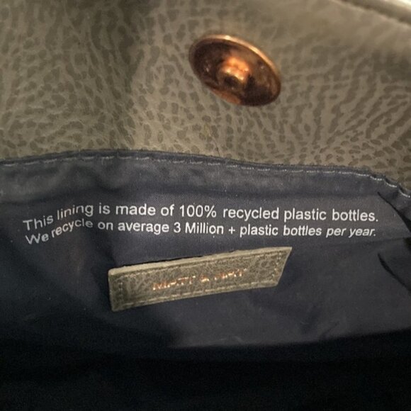 Matt & Nat Kintla Grey Crossbody Satchel Bag ok - Picture 12 of 16